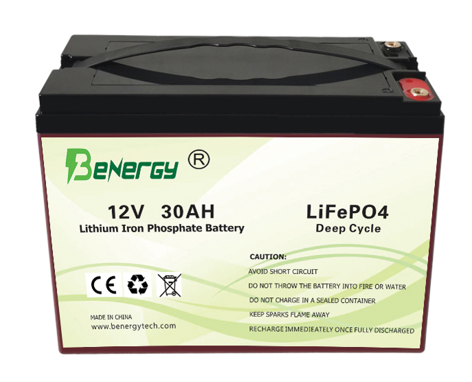 Lifepo4 Battery 12V 30AH EV Battery Solar Battery RV Battery
